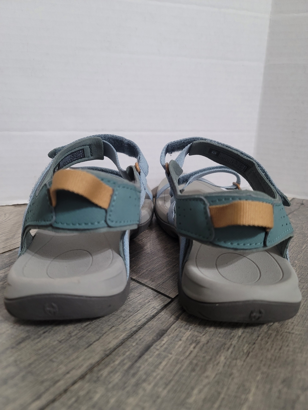 Teva Women’s Verra Light Blue Strappy Sport Sandals Sz9 Adjustable - Picture 7 of 10